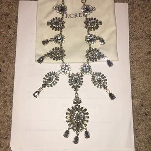 JCrew Rhinestone Statement Necklace